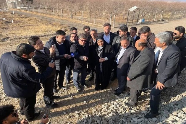 بهره‌برداری از پروژه اتصال شهرک صنعتی اشراق زنجان به شبکه ریلی سراسری